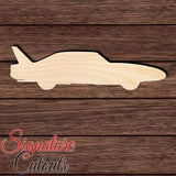 Plymouth Superbird Shape Cutout in Wood