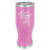 Polar Camel 20oz Stainless Steel Pilsner Travel Mugs Signature Cutouts Light Purple Standard 