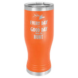 Polar Camel 20oz Stainless Steel Pilsner Travel Mugs Signature Cutouts Orange Standard 