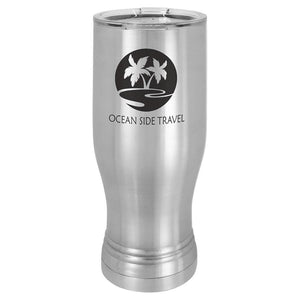 Polar Camel 20oz Stainless Steel Pilsner Travel Mugs Signature Cutouts Stainless Standard 
