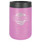 Polar Camel Stainless Steel Insulated Beverage/Can Holder Signature Cutouts Light Purple 