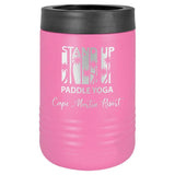 Polar Camel Stainless Steel Insulated Beverage/Can Holder Signature Cutouts Pink 