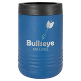 Polar Camel Stainless Steel Insulated Beverage/Can Holder Signature Cutouts Royal Blue 