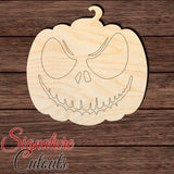 Pumpkin Nightmare 001 - Paint by Line Shape Cutout