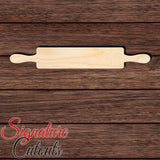 Rolling Pin 001 Shape Cutout in Wood Craft Shapes & Bases Signature Cutouts 