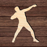 Shot Put 002 Shape Cutout