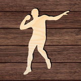 Shot Put 003 Shape Cutout