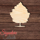 Silver Maple 001 Shape Cutout in Wood Craft Shapes & Bases Signature Cutouts 