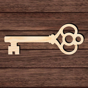 Skeleton Key 002 Shape Cutout Craft Shapes & Bases Signature Cutouts 