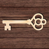 Skeleton Key 002 Shape Cutout Craft Shapes & Bases Signature Cutouts 