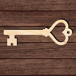 Skeleton Key 003 Shape Cutout Craft Shapes & Bases Signature Cutouts 