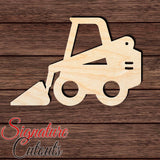 Skid Steer 001 Shape Cutout Craft Shapes & Bases Signature Cutouts 