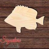 Teardrop Butterfly Fish Shape Cutout