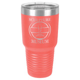 30 oz. Stainless Steel Tumbler Signature Laser Engraving Coral 