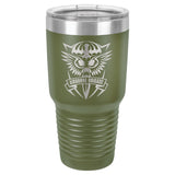 30 oz. Stainless Steel Tumbler Signature Laser Engraving Olive Green 