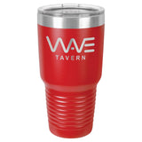 30 oz. Stainless Steel Tumbler Signature Laser Engraving Red 