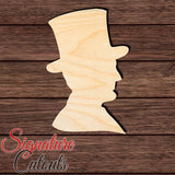 Abraham Lincoln 001 Shape Cutout in Wood