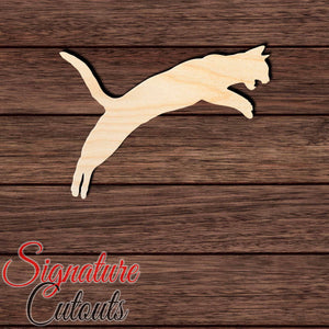 Abyssinian Cat 004 Shape Cutout in Wood, Acrylic or Acrylic Mirror - Signature Cutouts