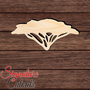 Acacia Tree 001 Shape Cutout - Signature Cutouts