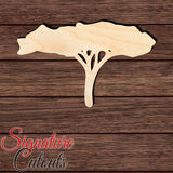 Acacia Tree 002 Shape Cutout
