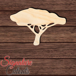 Acacia Tree 005 Shape Cutout - Signature Cutouts
