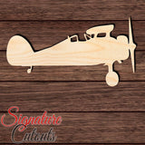 Airplane 004 Shape Cutout in Wood, Acrylic or Acrylic Mirror - Signature Cutouts