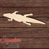 Alligator 003 Shape Cutout in Wood