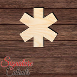Ambulance Icon Shape Cutout - Signature Cutouts