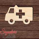 Ambulance Vehicle 001 Shape Cutout - Signature Cutouts