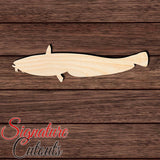 Amur Catfish Fish Shape Cutout in Wood, Acrylic or Acrylic Mirror - Signature Cutouts