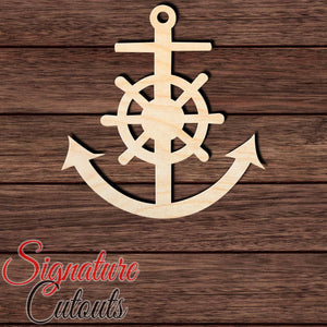 Anchor 002 Shape Cutout in Wood, Acrylic or Acrylic Mirror - Signature Cutouts