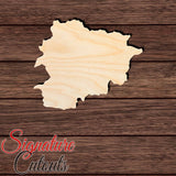 Andorra Shape Cutout in Wood, Acrylic or Acrylic Mirror - Signature Cutouts