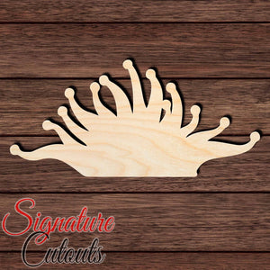 Anemone 002 Shape Cutout in Wood, Acrylic or Acrylic Mirror - Signature Cutouts