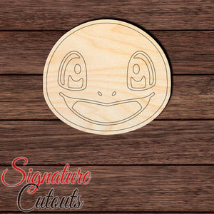 Anime Monster 002 Shape Cutout in Wood, Acrylic or Acrylic Mirror - Signature Cutouts