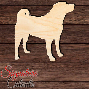 Appenzeller Sennenhunde Shape Cutout in Wood, Acrylic or Acrylic Mirror - Signature Cutouts