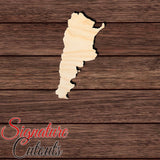 Argentina Shape Cutout in Wood