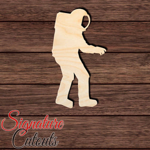 Astronaut 002 Shape Cutout in Wood, Acrylic or Acrylic Mirror - Signature Cutouts