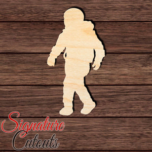Astronaut 003 Shape Cutout in Wood, Acrylic or Acrylic Mirror - Signature Cutouts