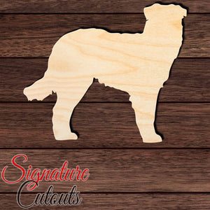 Australian Retriever Shape Cutout in Wood, Acrylic or Acrylic Mirror - Signature Cutouts