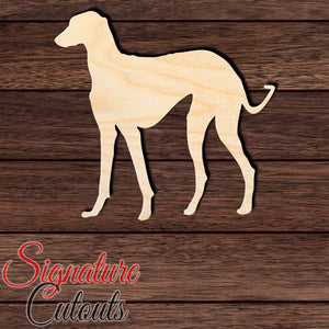 Azawakh Dog Shape Cutout in Wood, Acrylic or Acrylic Mirror - Signature Cutouts