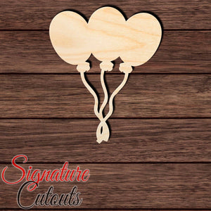 Balloon 001 Shape Cutout in Wood, Acrylic or Acrylic Mirror - Signature Cutouts