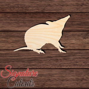 Bandicoot 001 Shape Cutout in Wood, Acrylic or Acrylic Mirror - Signature Cutouts