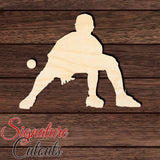 Baseball 004 Shape Cutout in Wood, Acrylic or Acrylic Mirror - Signature Cutouts