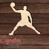 Basketball 003 Shape Cutout in Wood, Acrylic or Acrylic Mirror - Signature Cutouts