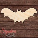Bat 013 Shape Cutout in Wood, Acrylic or Acrylic Mirror - Signature Cutouts