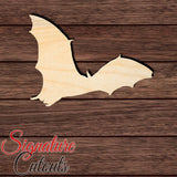Bat 025 Shape Cutout in Wood