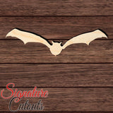 Bat 028 Shape Cutout in Wood, Acrylic or Acrylic Mirror - Signature Cutouts