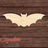Bat 030 Shape Cutout in Wood Craft Shapes & Bases Signature Cutouts 
