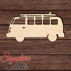 Beach Bus Shape Cutout - Signature Cutouts