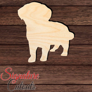 Beaglier Shape Cutout in Wood, Acrylic or Acrylic Mirror - Signature Cutouts